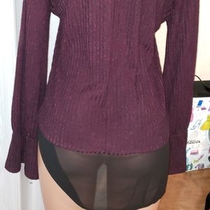 BCBGeneretion large sleeve blouse